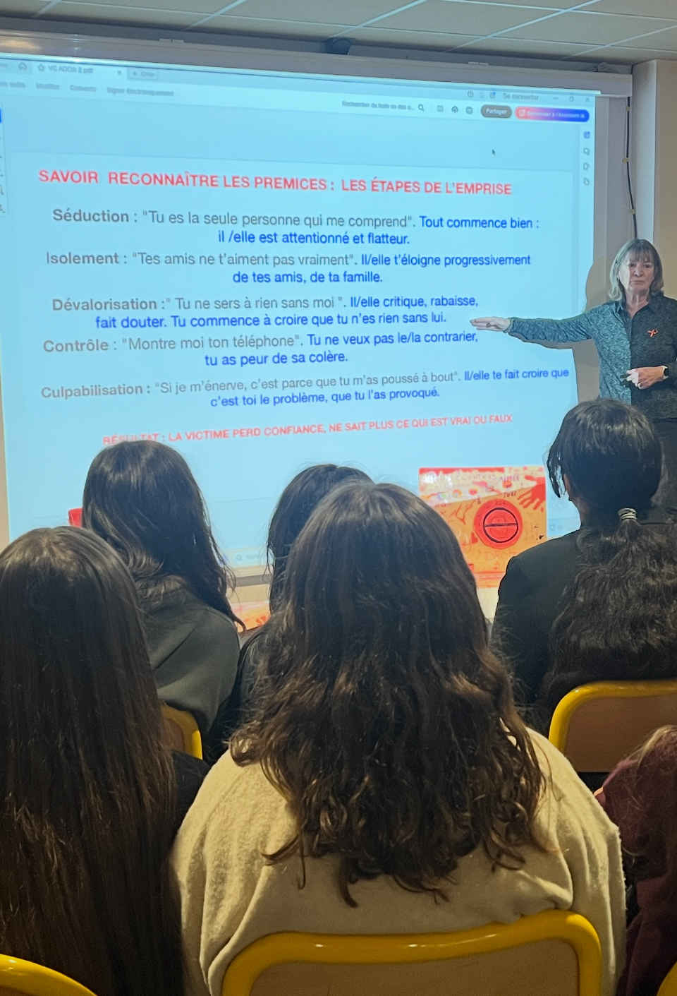 LES VIOLENCES DANS LES RELATIONS AMOUREUSES CHEZ LES ADOLESCENTS.