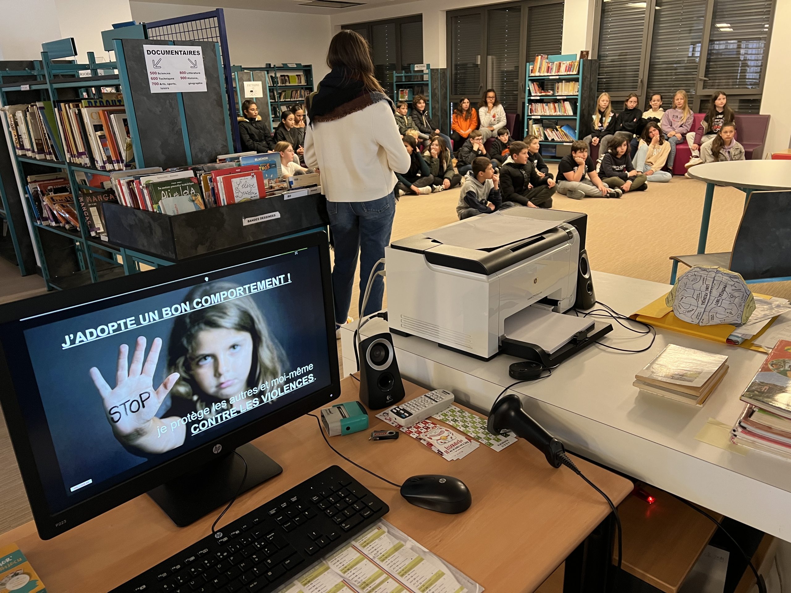 DERNIÈRES INTERVENTIONS EN MILIEU SCOLAIRE.