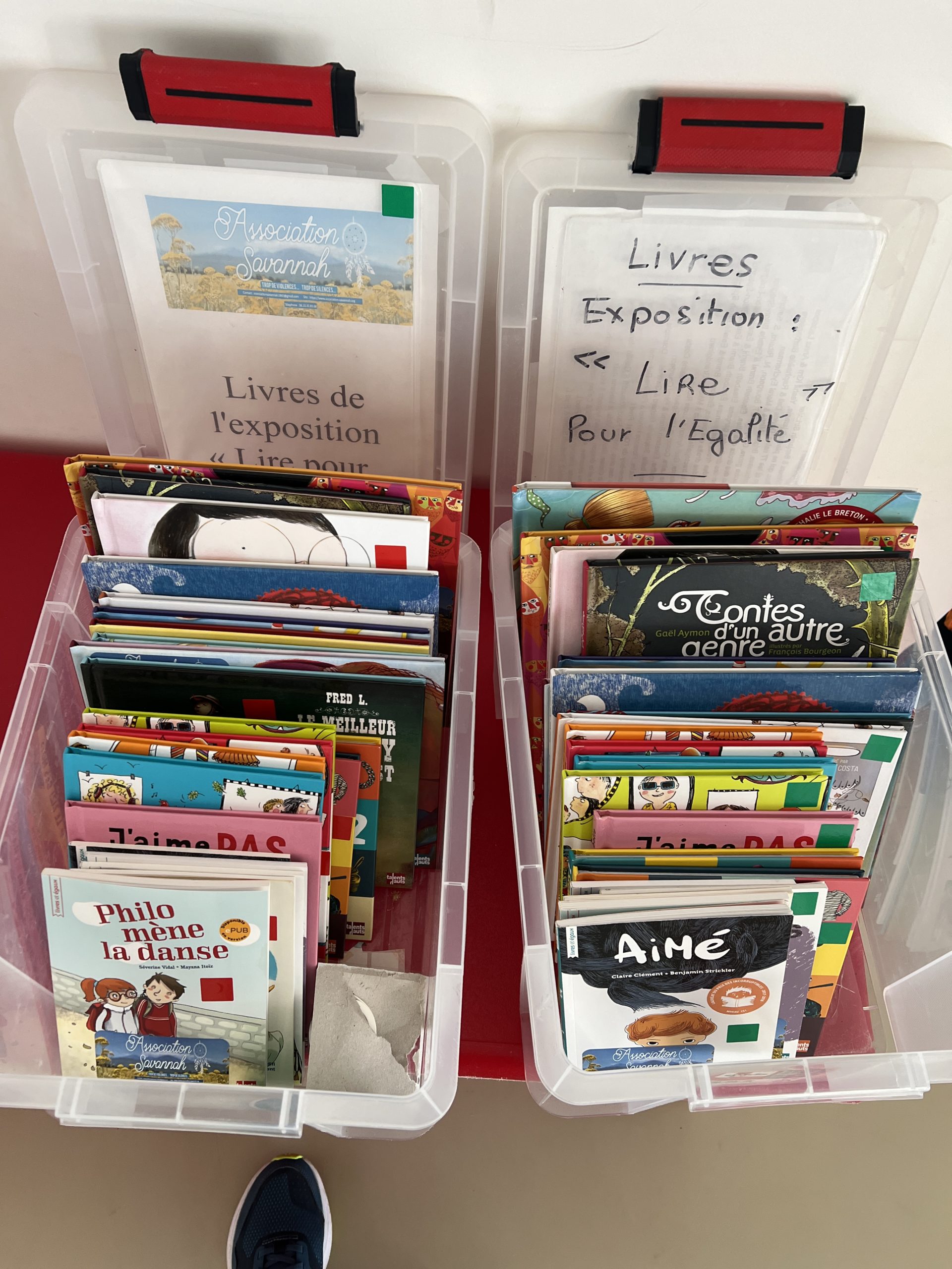 LIRE POUR L’ÉGALITÉ …