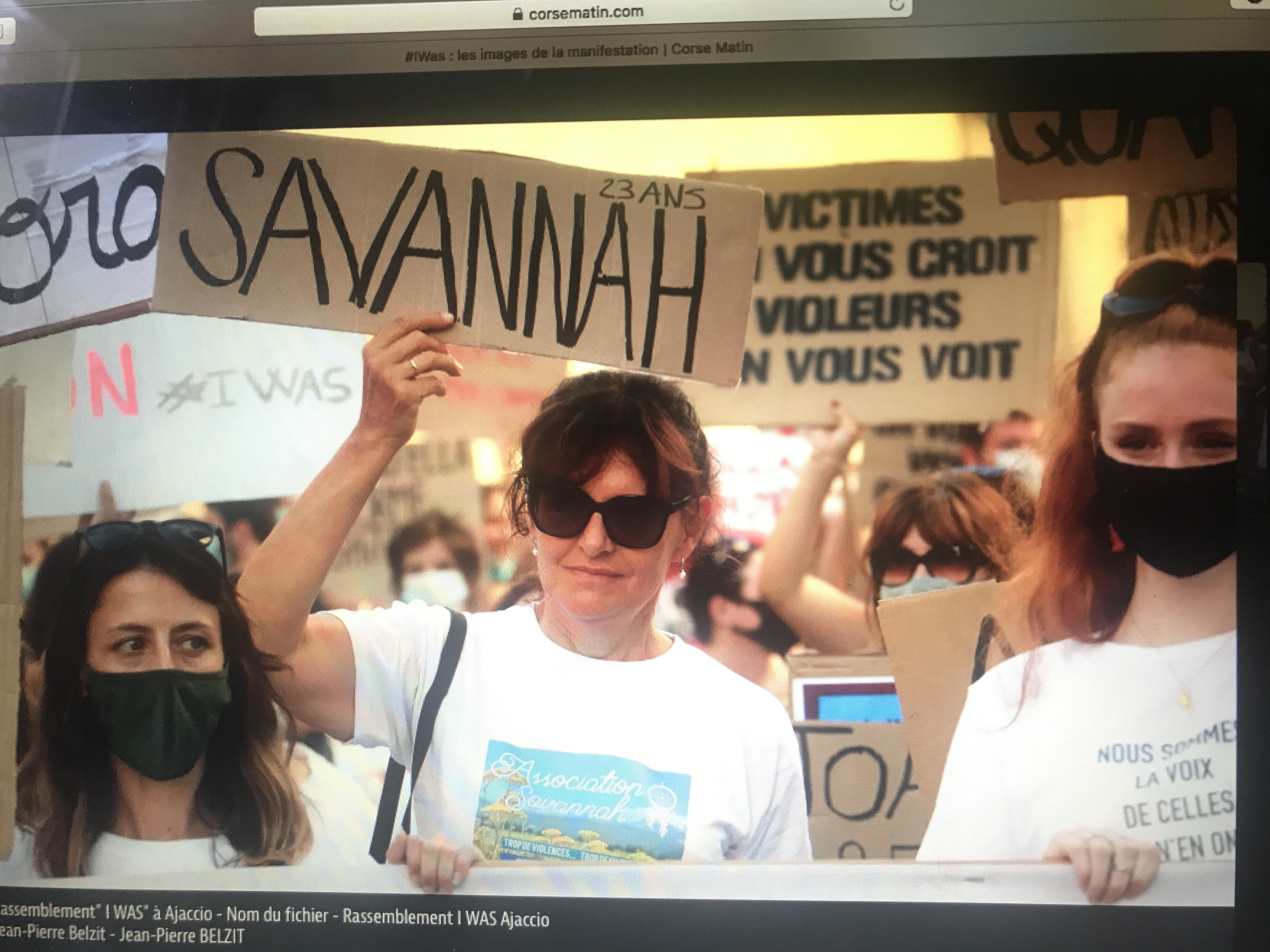 Manifestation contre les violences sexuelles et sexistes …